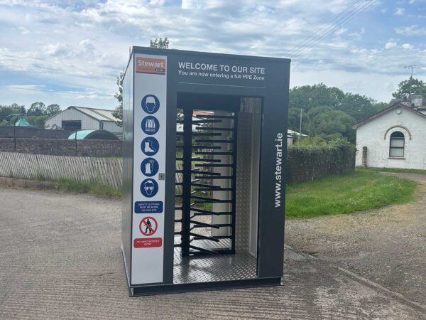 Full Height Steel Turnstiles Northern Ireland
