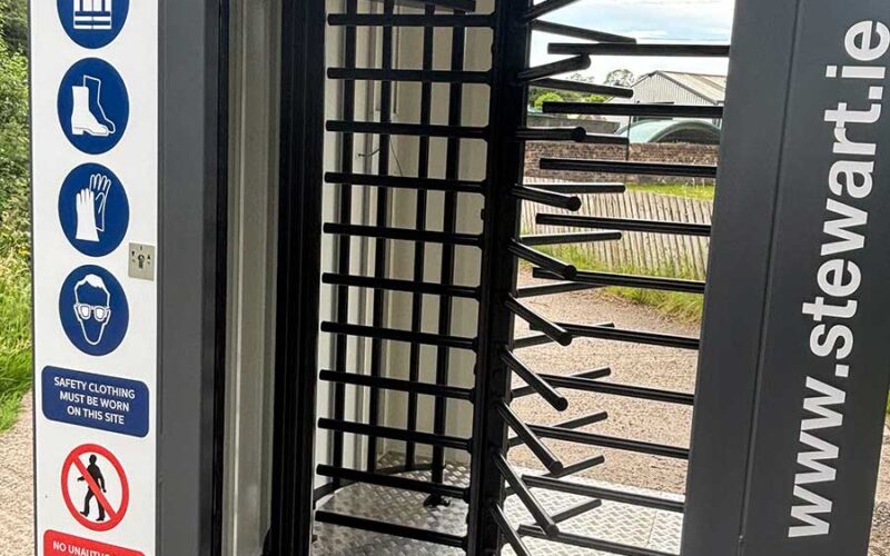 Full Height Steel Turnstiles Northern Ireland